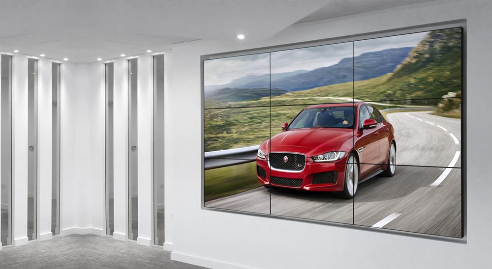 LCD Videowand Display 49 Zoll und 55 Zoll