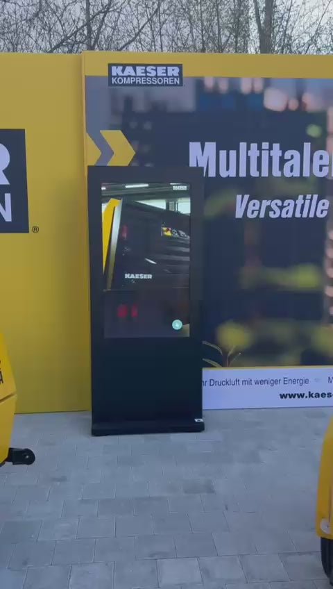 Digitale Info-Stele 55" für Outdoor zu vermieten
