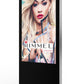 Digitale Info- Stele mit Android Media- Player. 50 und 55 Zoll Werbemonitor "SLIM-Line"